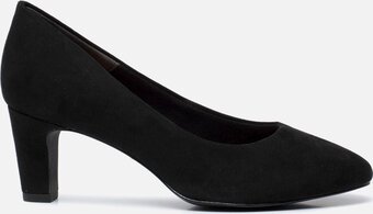 Bol.com Tamaris pumps zwart textiel - dames - maat 40 aanbieding