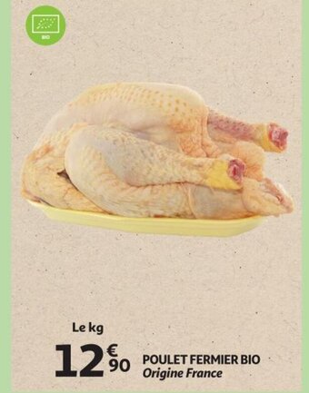 Auchan POULET FERMIER BIO aanbieding