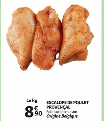 Auchan ESCALOPE DE POULET PROVENCAL aanbieding