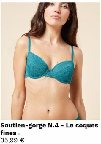 Soutien-gorge N.4 - Le coques fines