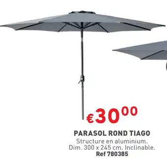 Trafic PARASOL ROND TIAGON Dim. 300 x 245 cm aanbieding