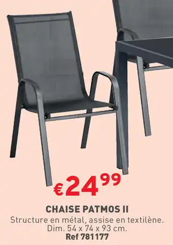 Trafic CHAISE PATMOS II Dim. 54 x 74 x 93 cm. aanbieding