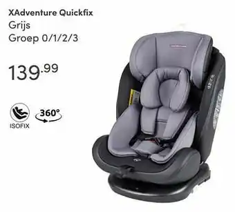 Baby & Tiener Xadventure quickfix grijs aanbieding