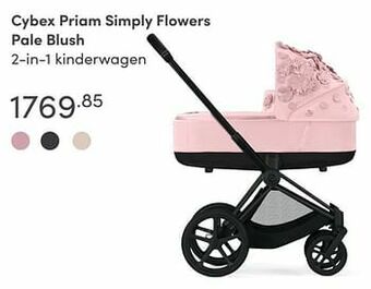 Cybex priam simply flowers pale blush 2-in-1 kinderwagen