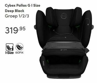 Baby & Tiener Cybex pallas g i size deep black aanbieding
