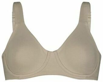 HEMA HEMA T-shirt Bh Katoen - 2 Stuks Beige (beige) aanbieding