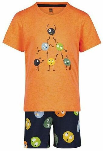 HEMA HEMA Kindershortama Smileys Oranje (oranje) aanbieding