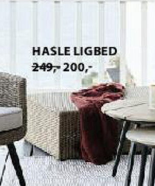 Jysk HASLE LIGBED aanbieding