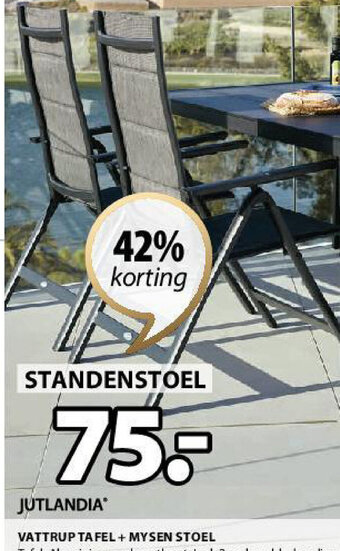 Jysk JUTLANDIA MYSEN STOEL aanbieding