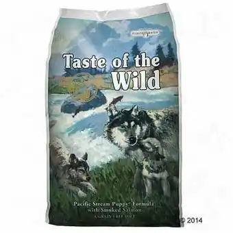 Zooplus 2x12,2kg Pacific Stream Puppy Taste of the Wild Hondenvoer aanbieding