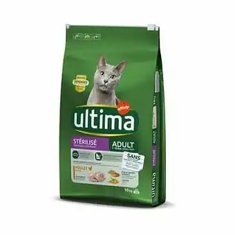 Zooplus 3kg Ultima Cat Sterilized Kip & Gerst Kattenvoer aanbieding