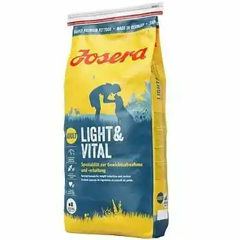 Zooplus 2x15kg Light & Vital Josera Hondenvoer aanbieding