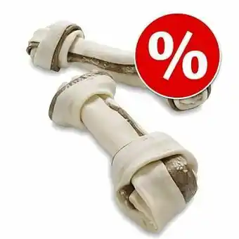 Zooplus Voordeelpakket Barkoo Geknoopt Kauwbot met Sesam - 12 stuks à ca. 16 cm aanbieding