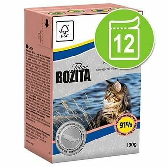 Zooplus 12x190g Feline Speciaal 12 x Kitten Bozita Kattenvoer aanbieding