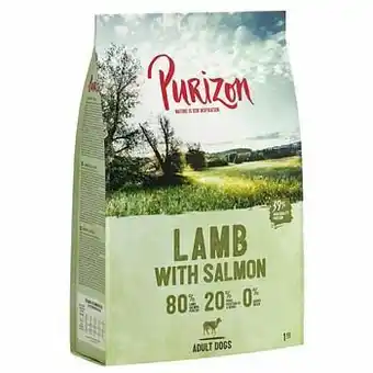 Zooplus 2x12kg Lam met Zalm Adult Graanvrij Purizon Hondenvoer aanbieding