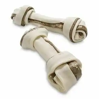 Zooplus 3 stuks Geknoopt Kauwbot met Sesam à ca. 16 cm Barkoo Hondensnacks aanbieding