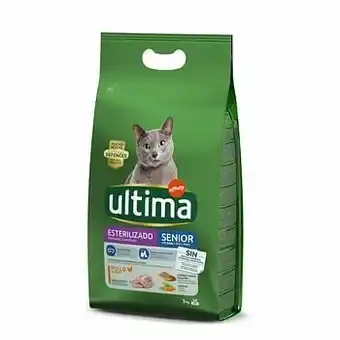 Zooplus 2x3kg Ultima Cat Sterilized Senior Kattenvoer aanbieding