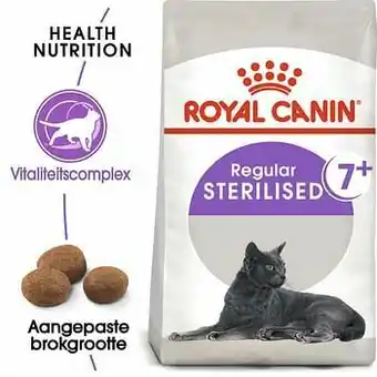 Zooplus 1,5kg Sterilised 7+ Royal Canin Kattenvoer aanbieding