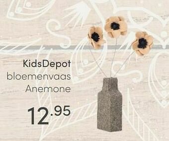 Baby & Tiener Kidsdepot bloemenvaas anemone aanbieding