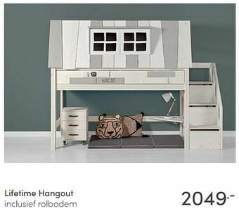 Baby & Tiener Lifetime hangout aanbieding