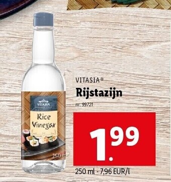 Lidl Rijstazijn aanbieding