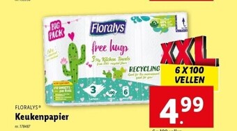 Lidl Keukenpapier aanbieding