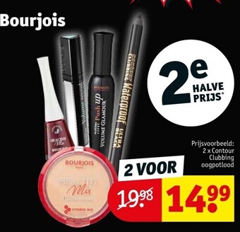 Kruidvat Bourjois aanbieding