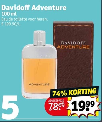 Kruidvat Davido adventure 100 ml aanbieding