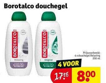Kruidvat Borotalco douchegel aanbieding