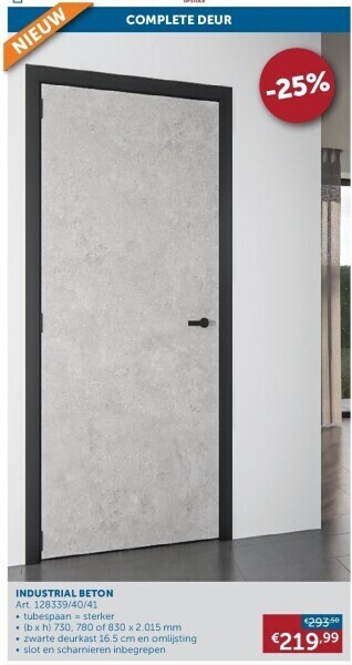 Industrial beton