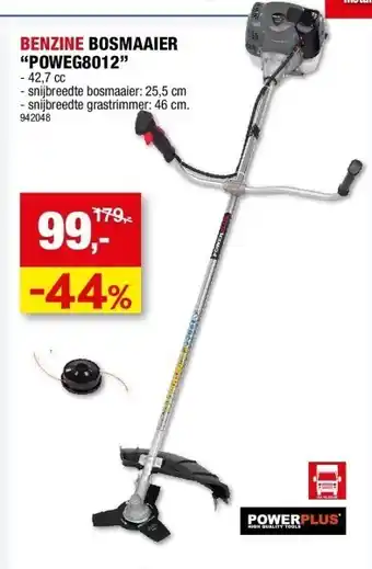 Hubo Benzine bosmaaier “poweg8012” - 42,7 cc aanbieding