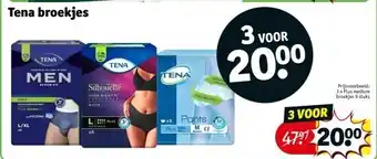 Kruidvat Tena broekjes aanbieding