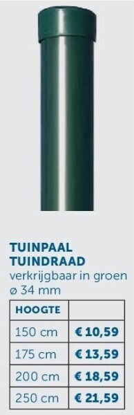 Zelfbouwmarkt Tuinpaal tuindraad aanbieding