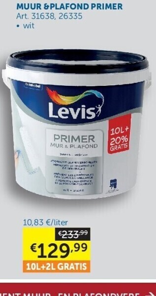Zelfbouwmarkt Muur &plafond primer aanbieding