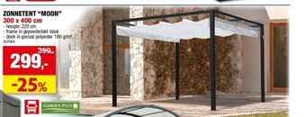 Hubo Zonnetent “moon” 300 x 400 cm aanbieding