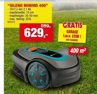Hubo “sileno minimo 400” aanbieding
