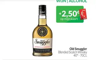 Intermarché Old Smuggler Blended Scotch Whisky 70CL aanbieding