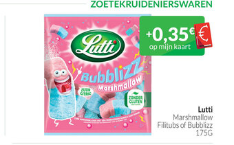Lutti Marshmallow Filitubs of Bubblizz 175G