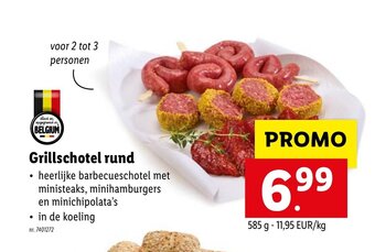 Lidl Grillschotel rund aanbieding