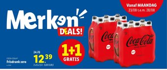 Lidl Coca-Cola Frisdrank zero aanbieding