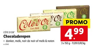 Côte D'Or Chocoladerepen