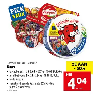 La Vache Qui Rit - Babybel Kaas