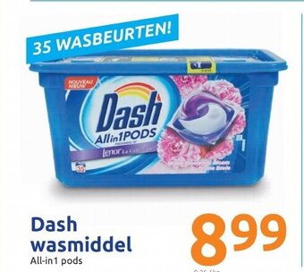 Action Dash wasmiddel aanbieding