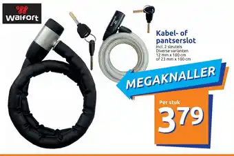 Kabel- of pantserslot