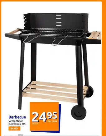 Barbecue Verrijdbaar 83x45x86 cm