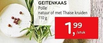 Alvo Geitenkaas 110g aanbieding