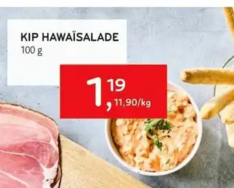 Alvo Kip hawaisalade 100g aanbieding