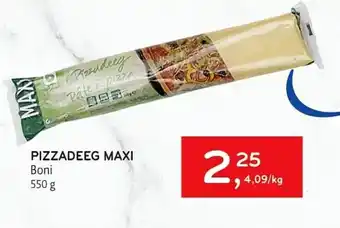 Pizzadeeg maxi 550g