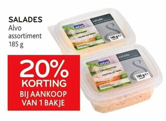 Alvo Salades 185g aanbieding