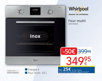 Whirlpool Four multi AKP469IX